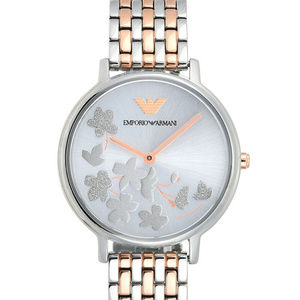 Emporio Armani Rose Gold Tone Sunray 31mm Watch